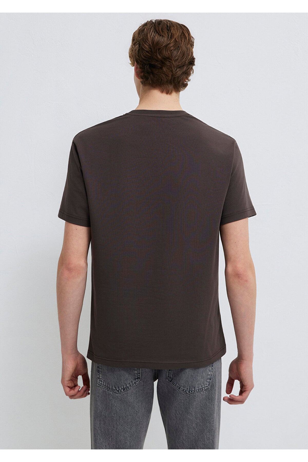 Koyu Kahve Erkek T-shirt M0612733-70219