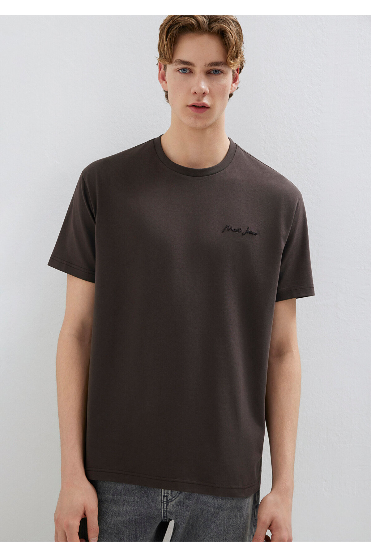 Koyu Kahve Erkek T-shirt M0612733-70219