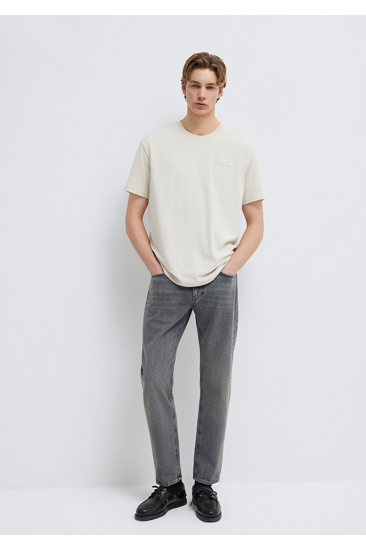 Kum Erkek T-shirt M0612733-70134