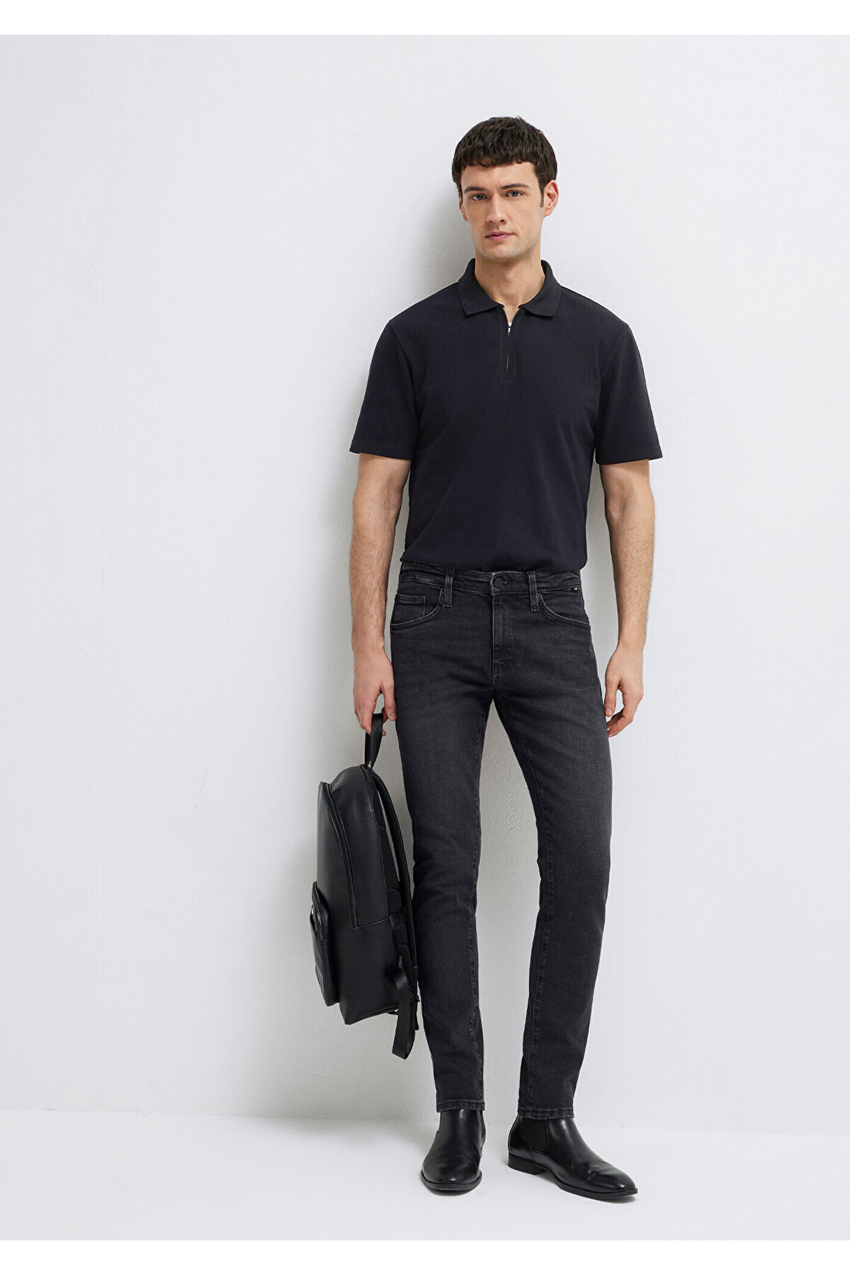 Kvnç Smoke 90 S Urban Black Jean Pantolon