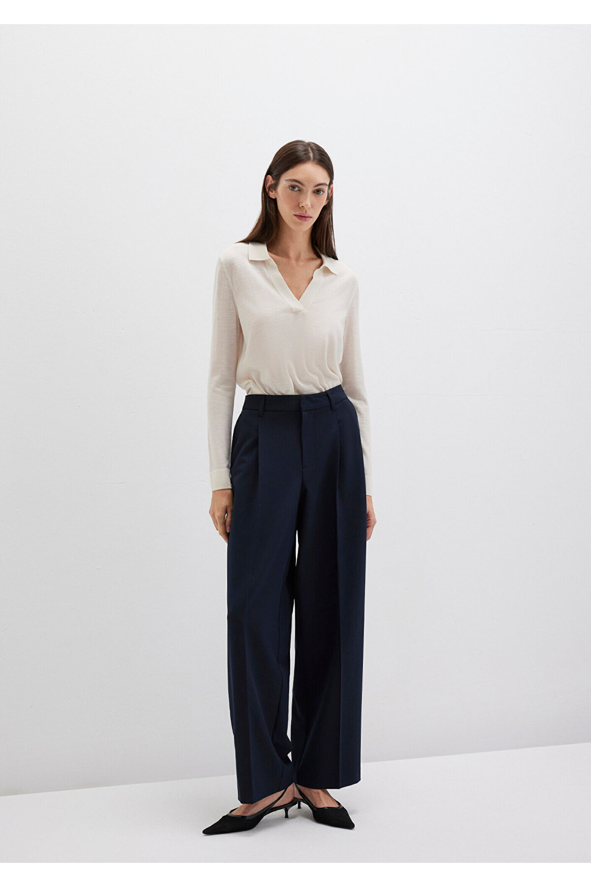 Lacivert Pantolon 1011136-70489