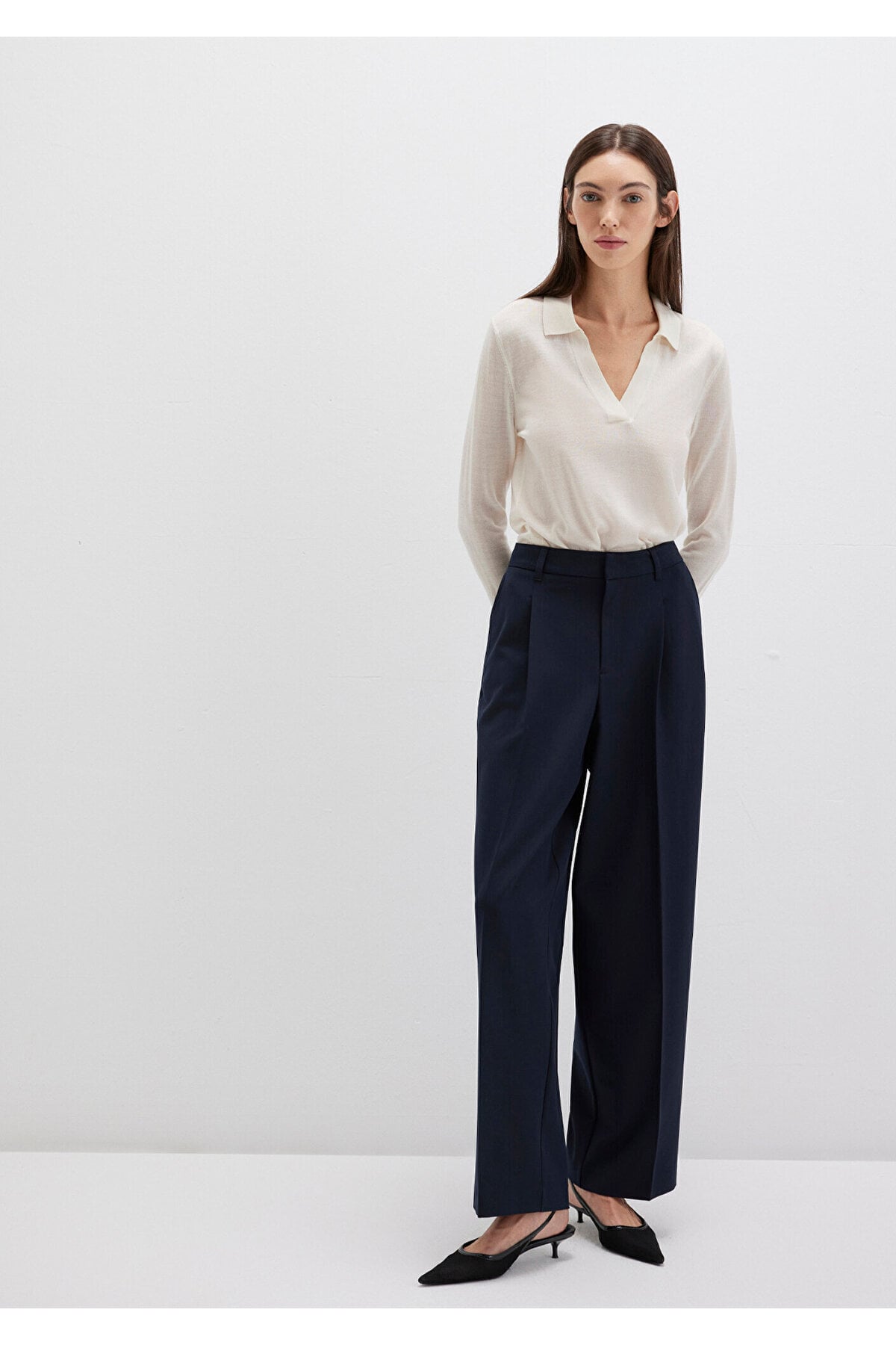 Lacivert Pantolon 1011136-70489