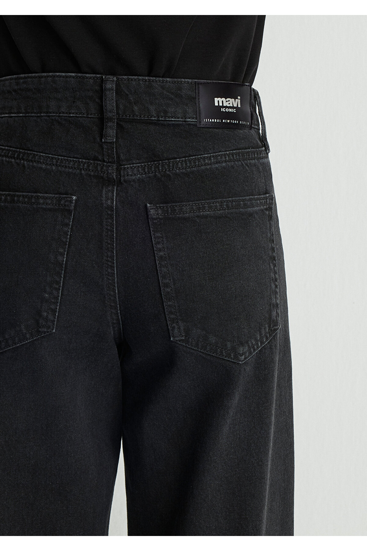 Leila Real Blue Gri Smoke Jean Pantolon 1010600-88244