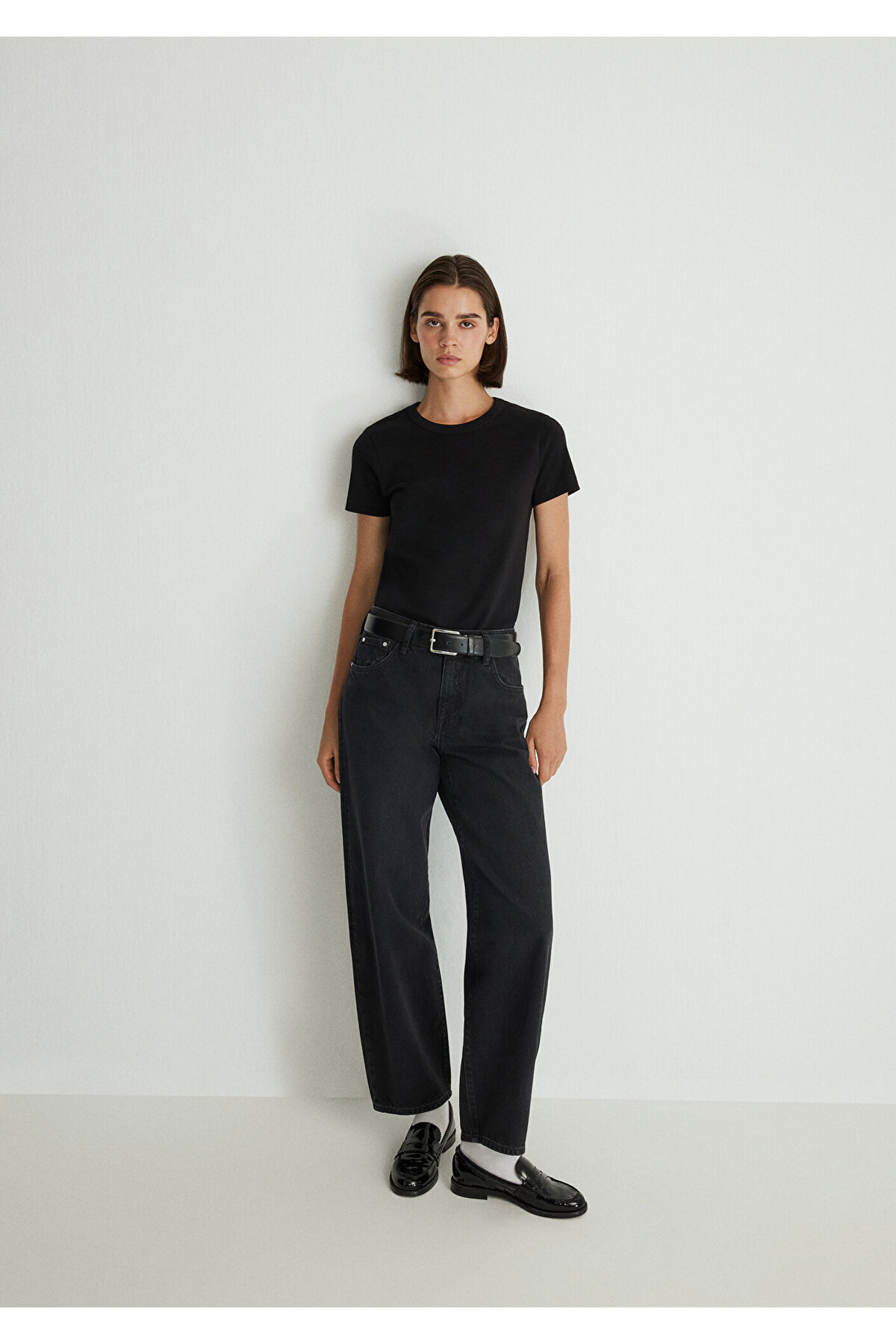 Leila Real Blue Gri Smoke Jean Pantolon 1010600-88244