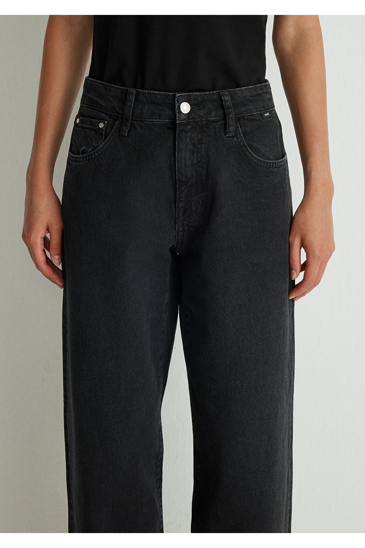 Leila Real Blue Gri Smoke Jean Pantolon 1010600-88244