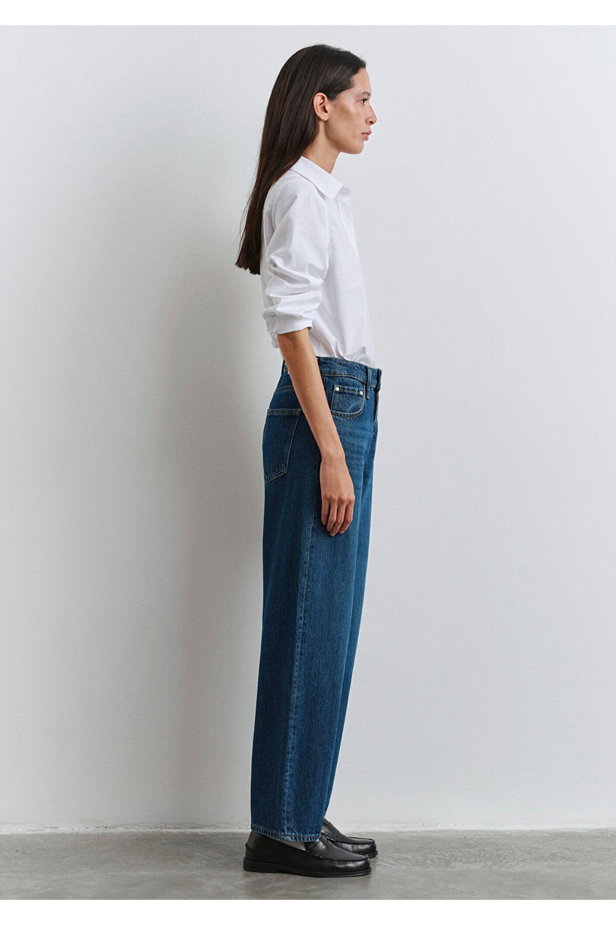 Leila Real Blue Indigo Mavisi Jean Pantolon 1010600-90997