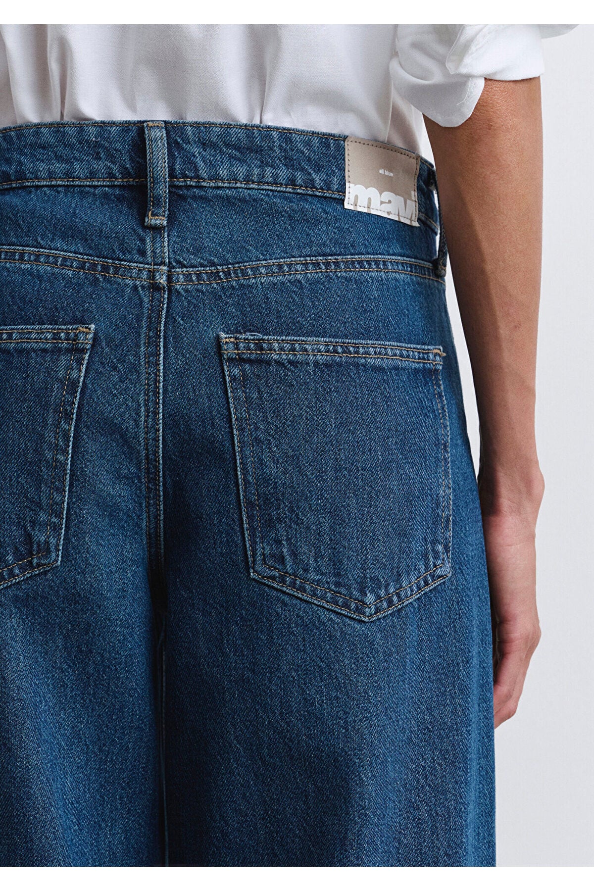 Leila Real Blue Indigo Mavisi Jean Pantolon 1010600-90997