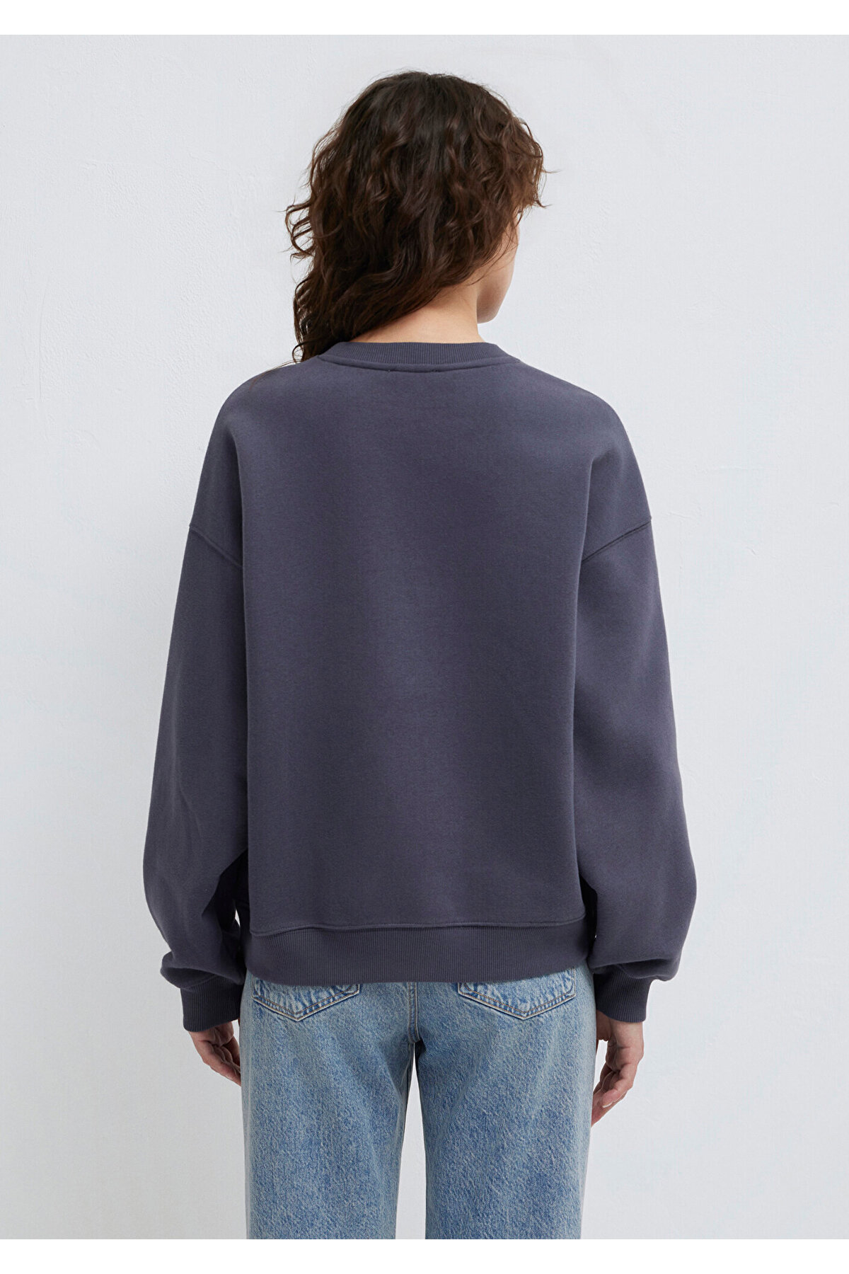 Logo Baskılı Antrasit Sweatshirt 1S10490-80932