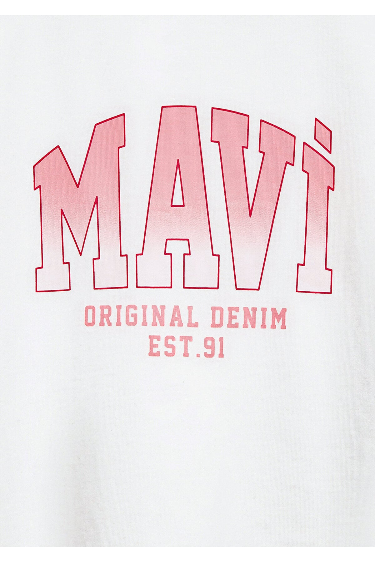 Logo Baskılı Ekru Tişört Loose Fit / Bol Rahat Kesim 7610386-70057