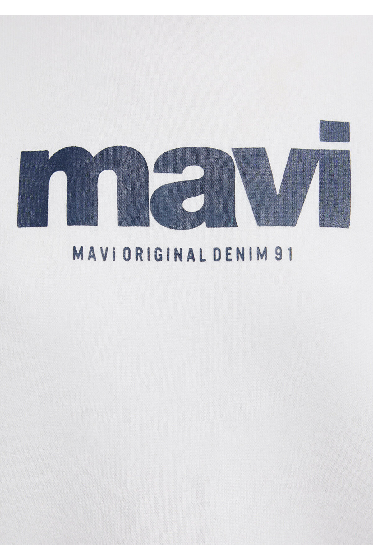Logo Baskılı Kapüşonlu Ekru Sweatshirt 168334-81964