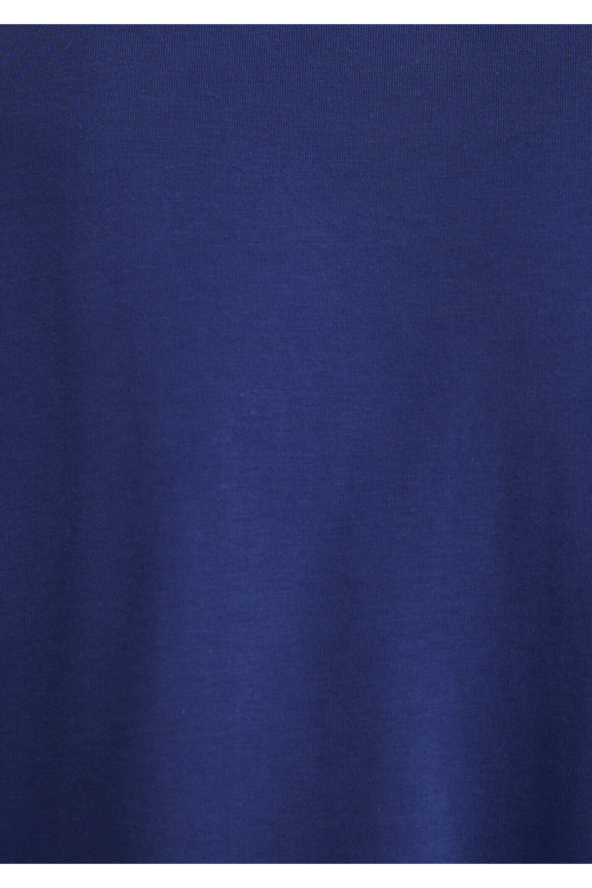 Logo Baskılı Lacivert Tişört Loose Fit / Bol Rahat Kesim 0611711-70722