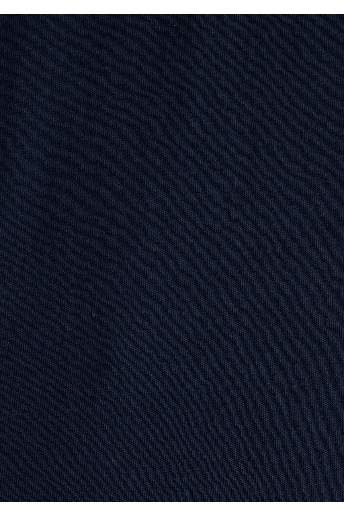 Logo Baskılı Lacivert Tişört Slim Fit / Dar Kesim 065781-28417