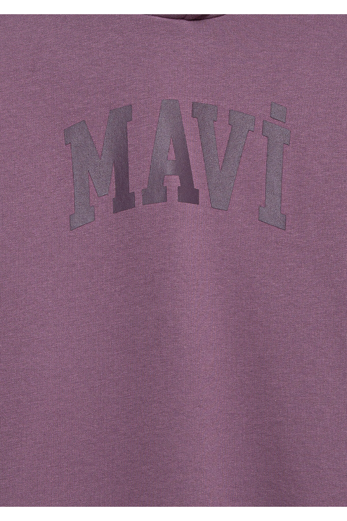 Logo Baskılı Mor Sweatshirt 6S10143-70656