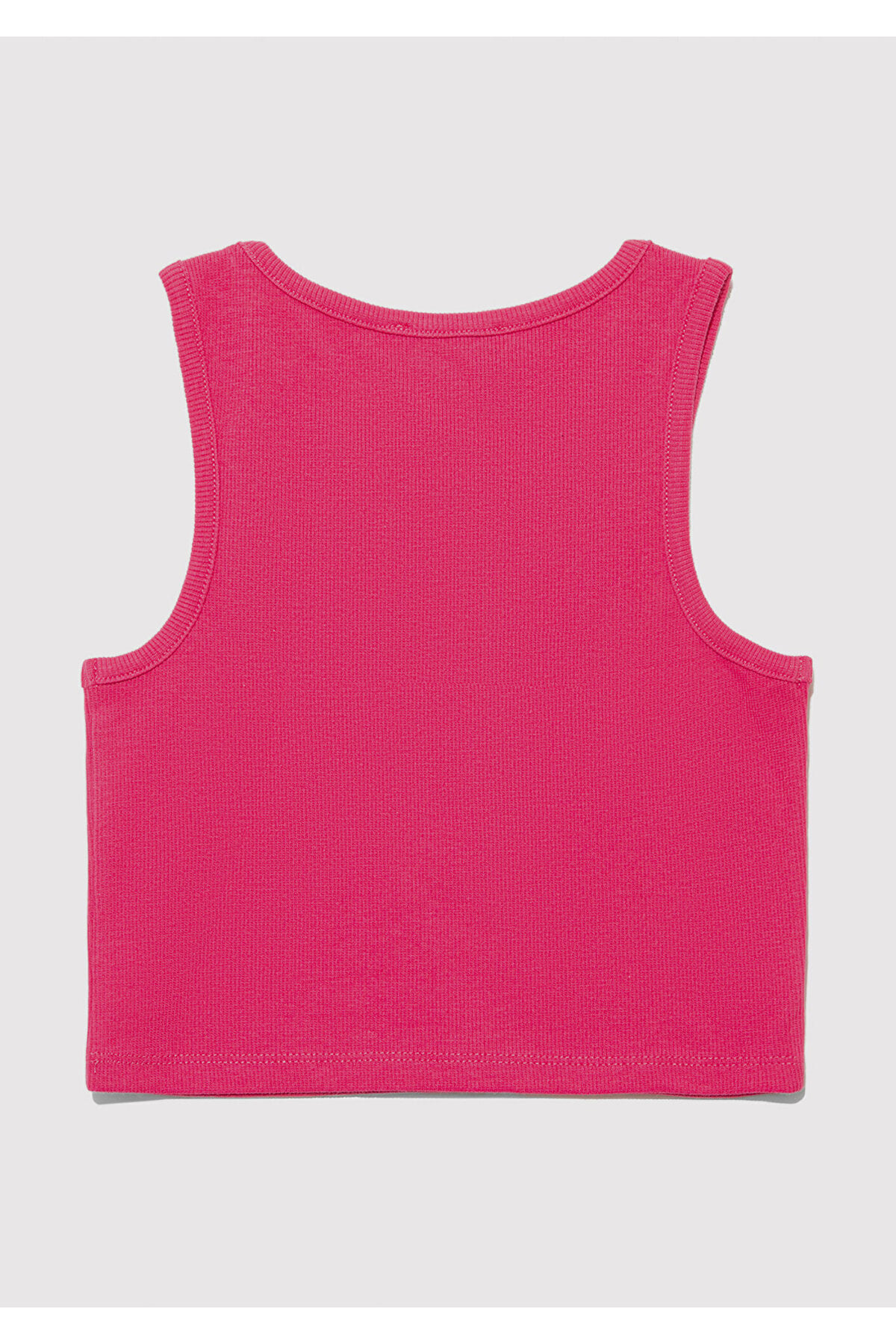 Logo Baskılı Pembe Atlet Fitted / Vücuda Oturan Kesim 7610336-71111