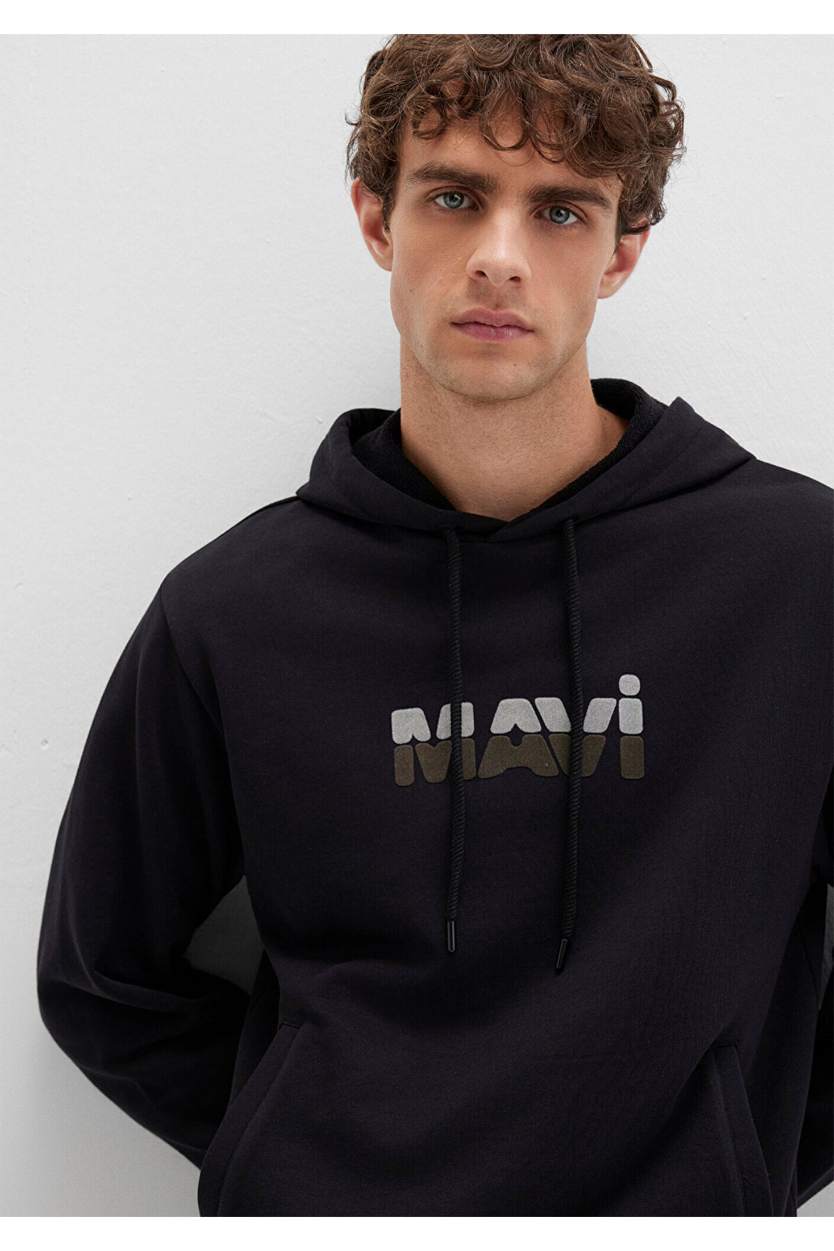 Logo Baskılı Siyah Sweatshirt 0S10395-900