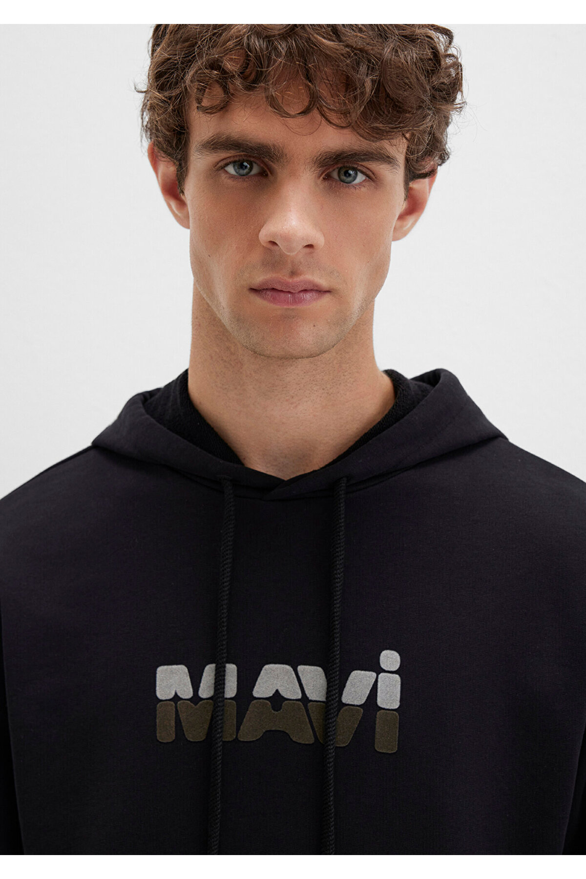Logo Baskılı Siyah Sweatshirt 0S10395-900