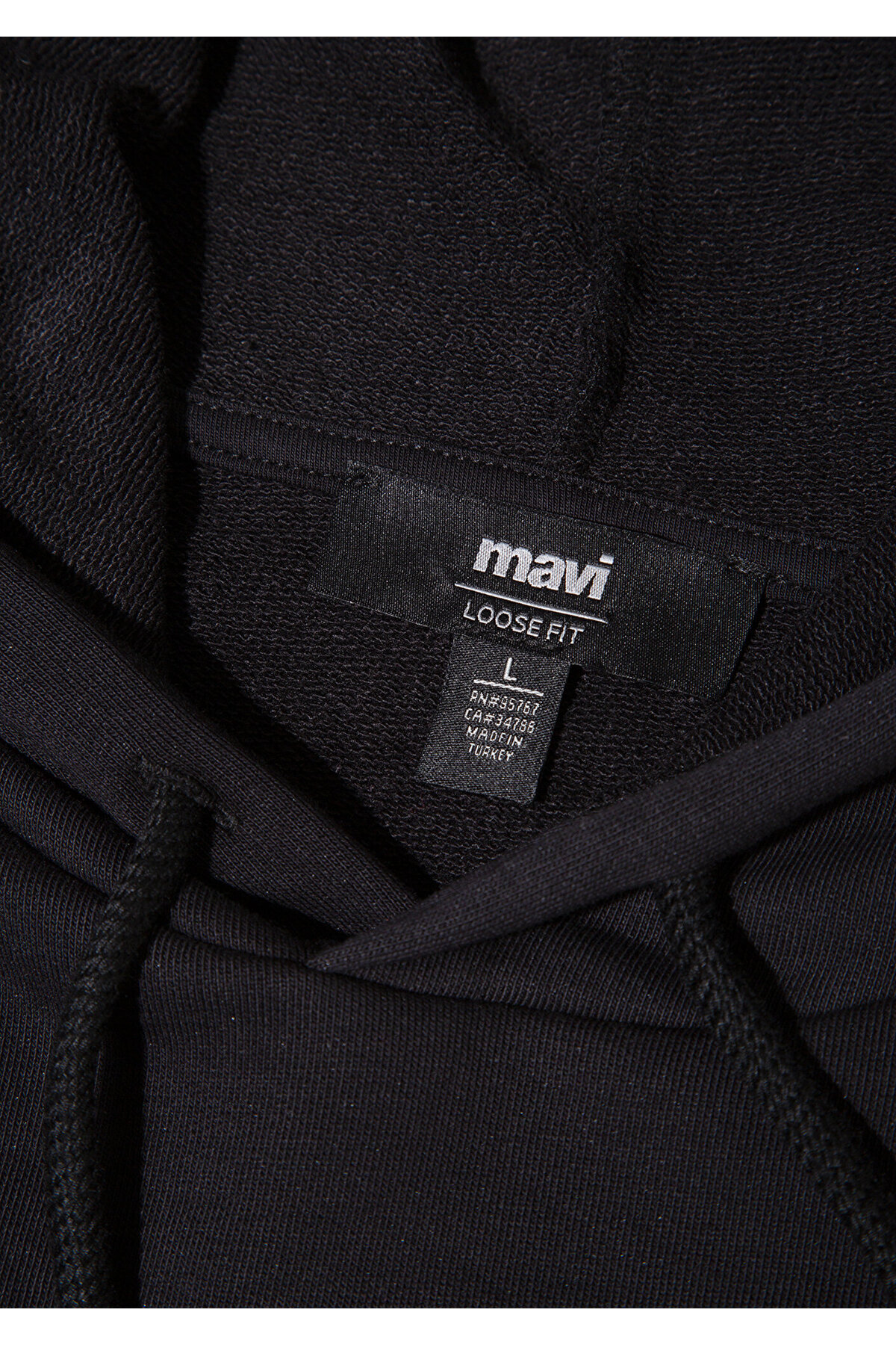 Logo Baskılı Siyah Sweatshirt 0S10395-900