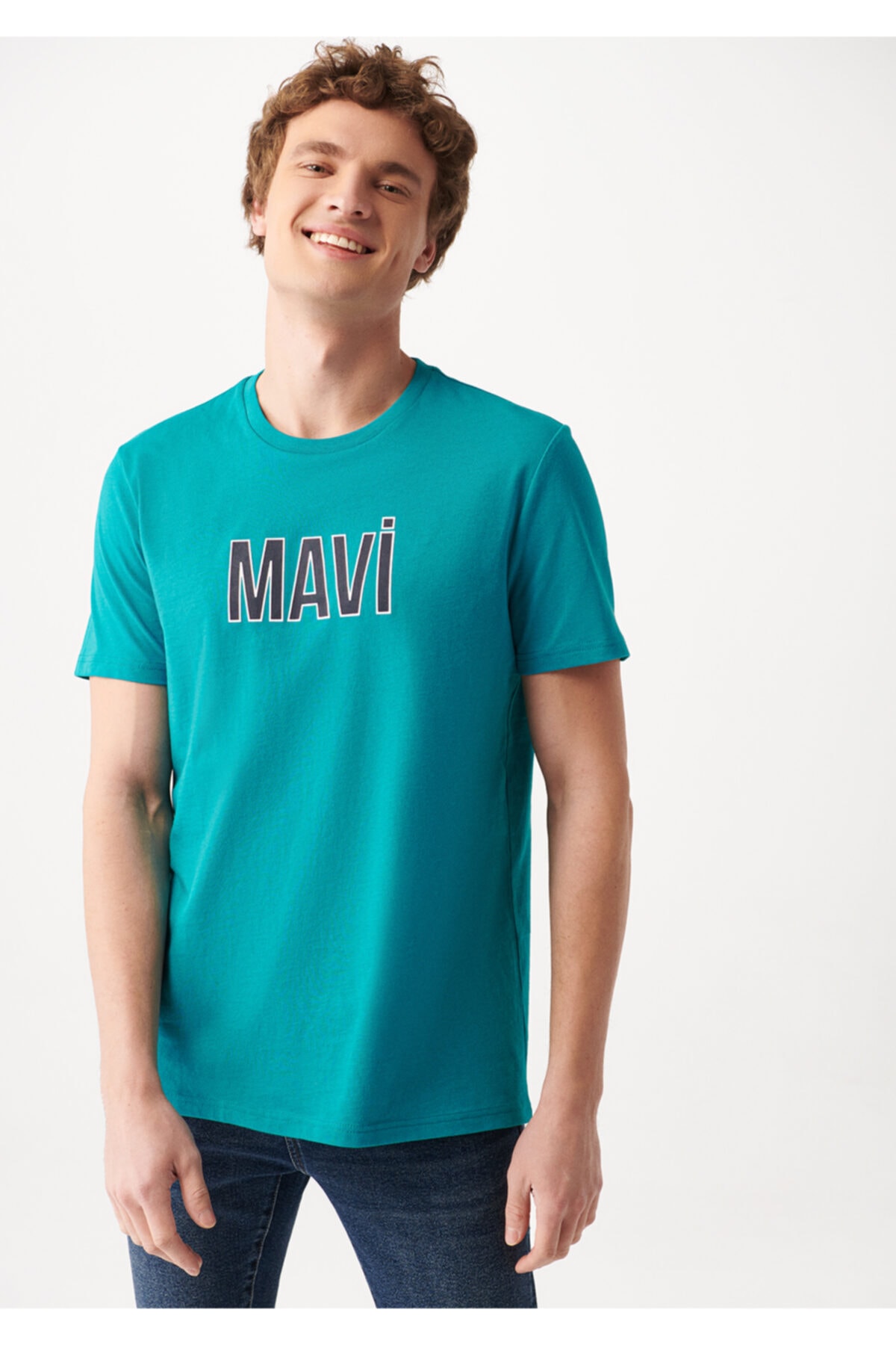 Logo Baskılı Tişört Regular Fit / Normal Kesim 066842-71864