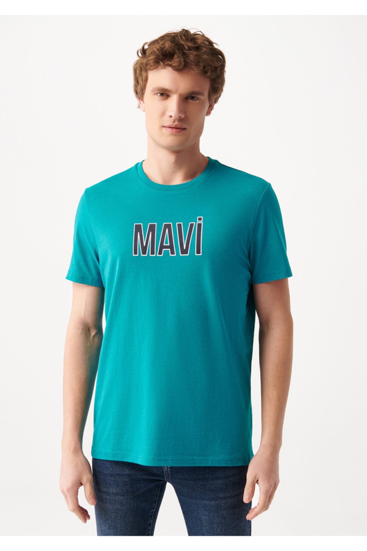 Logo Baskılı Tişört Regular Fit / Normal Kesim 066842-71864