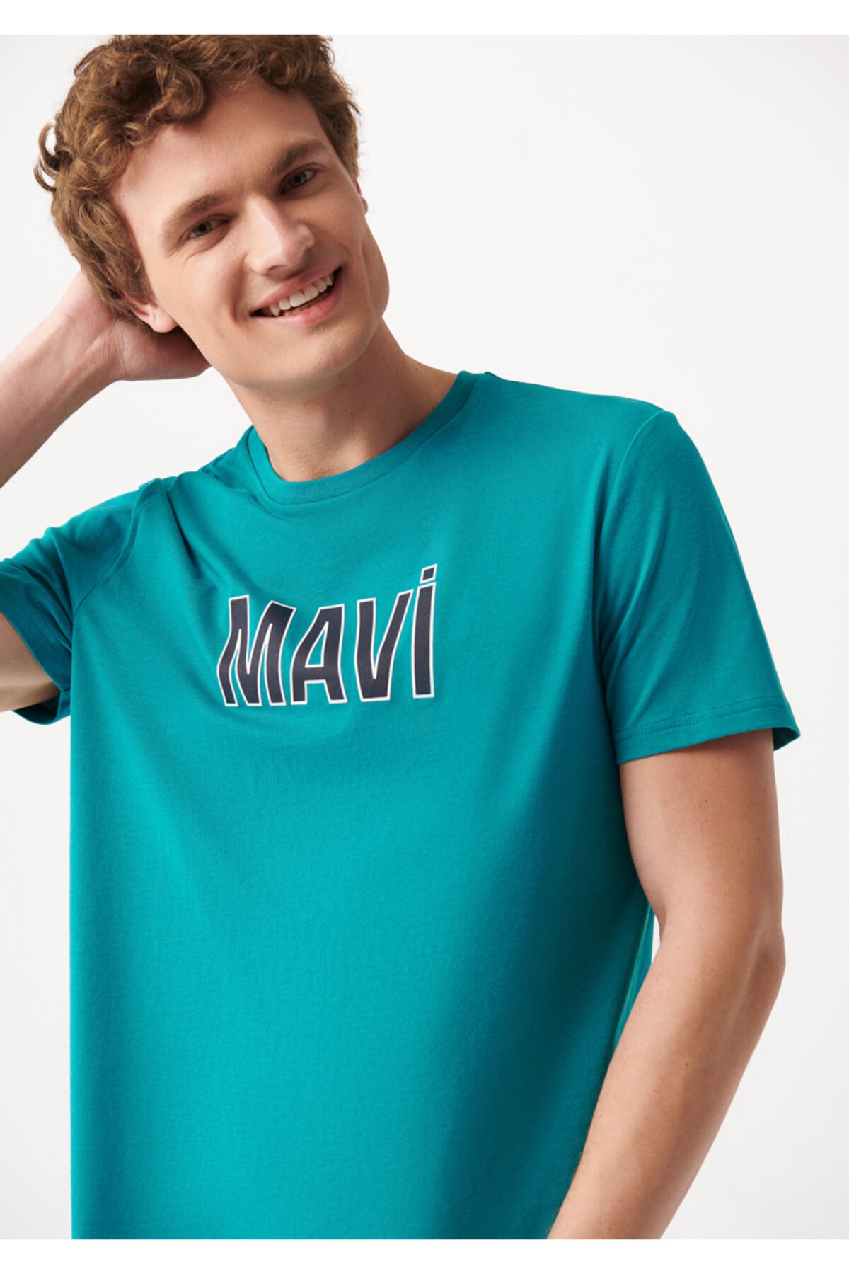 Logo Baskılı Tişört Regular Fit / Normal Kesim 066842-71864
