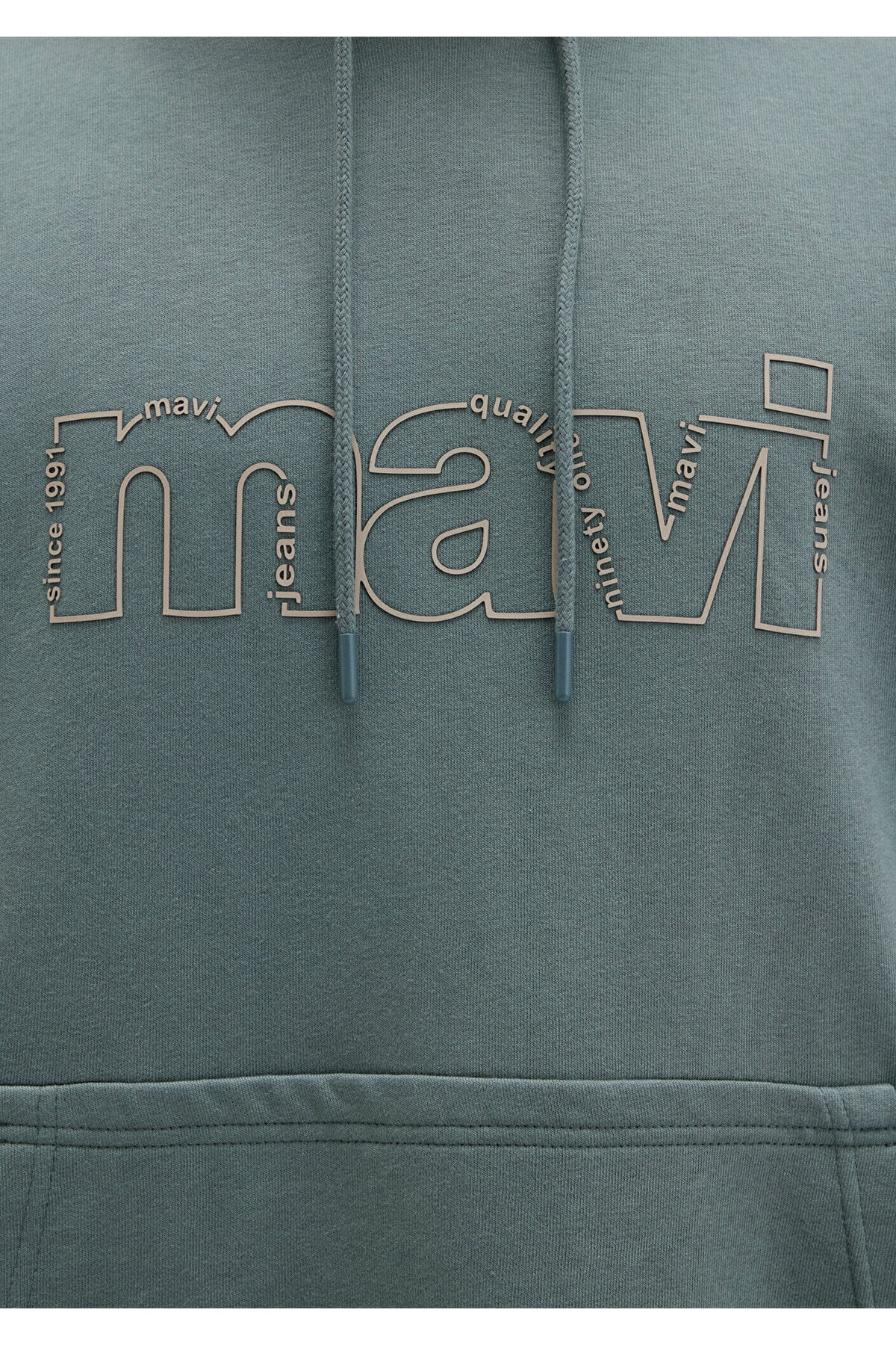 Logo Baskılı Yeşil Sweatshirt 0S10196-71577