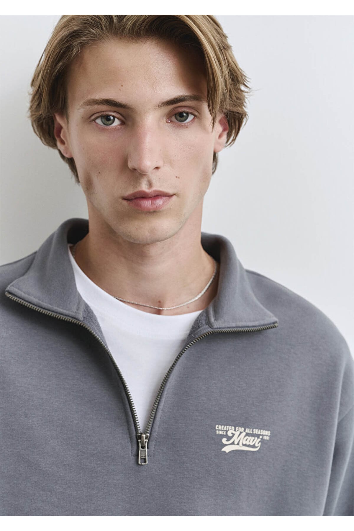 Logo Erkek Sweatshirt M0S10465-80776