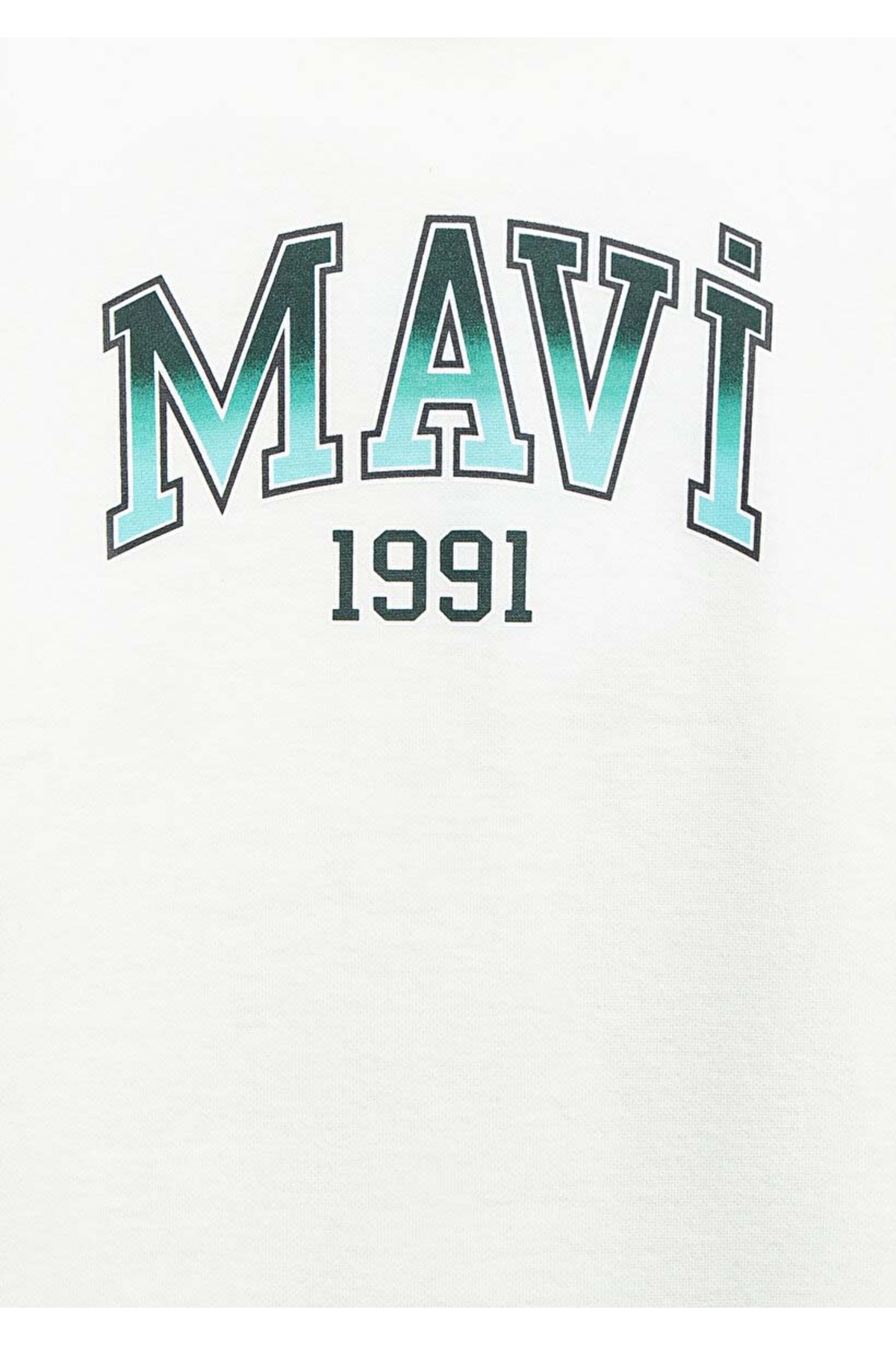 Logo Kapüşonlu Ekru Sweatshirt 6S10167-70057