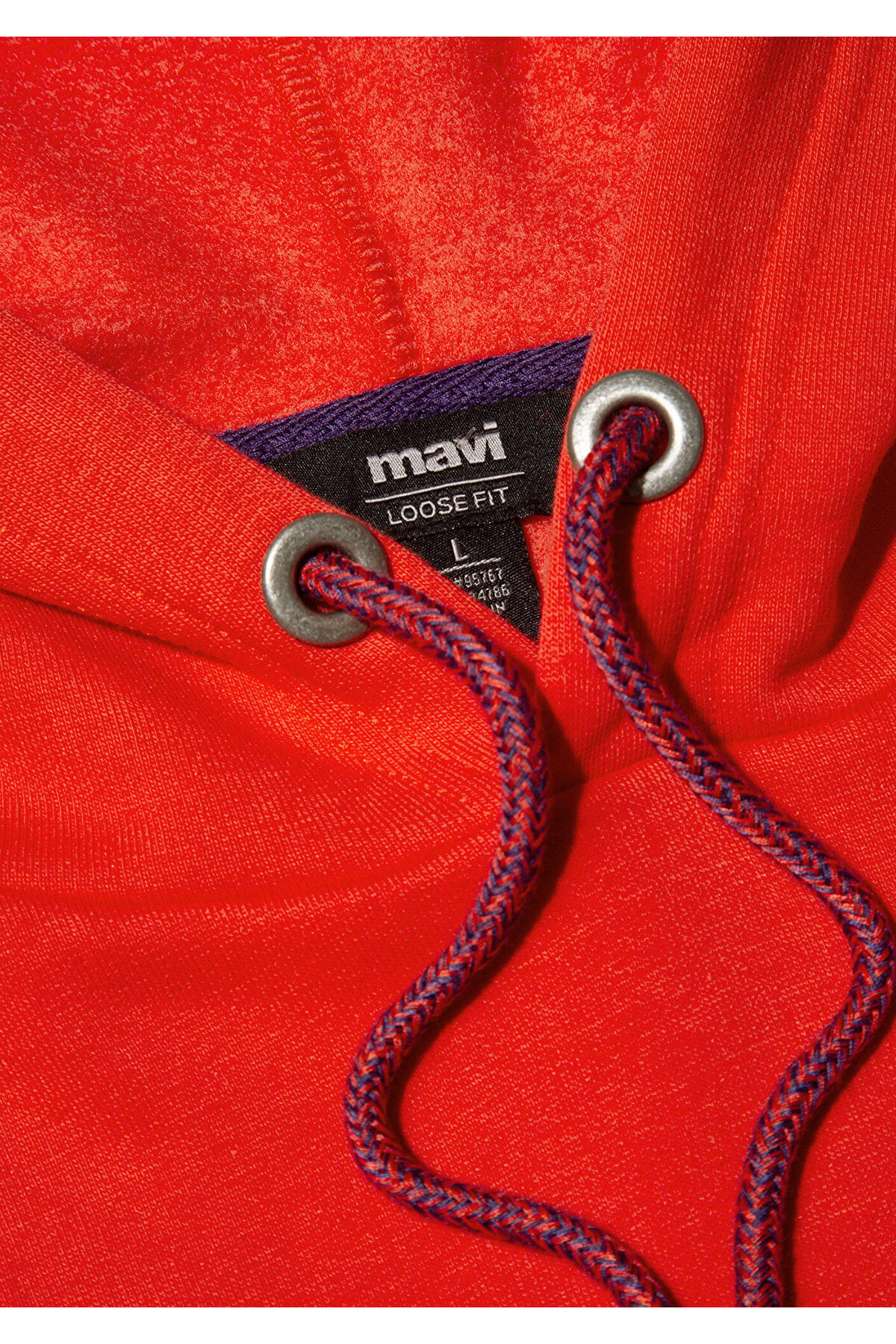 Logo Nakışlı Kapüşonlu Turuncu Sweatshirt 065809-70481