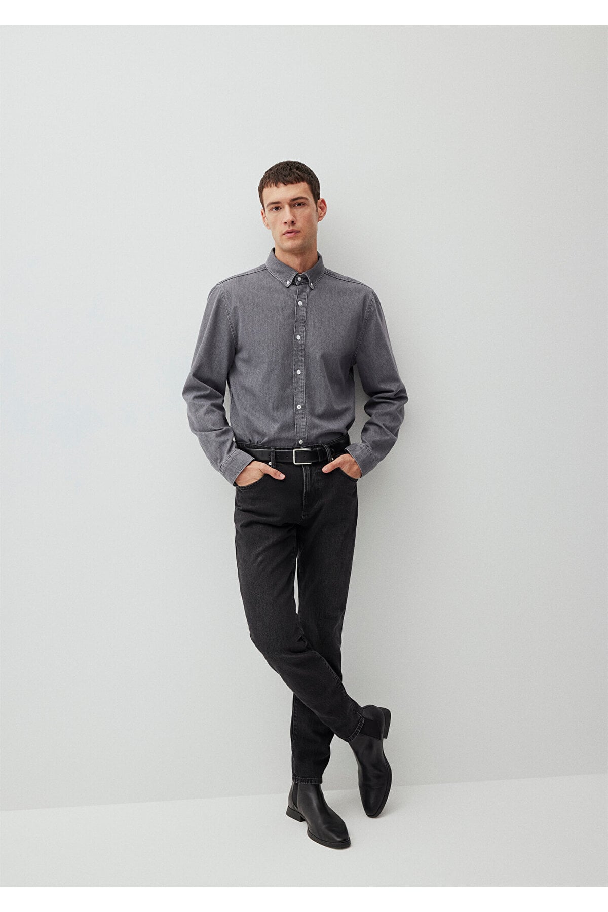 London Classic Denim Antrasit Smoke Jean Pantolon 0010172-87848