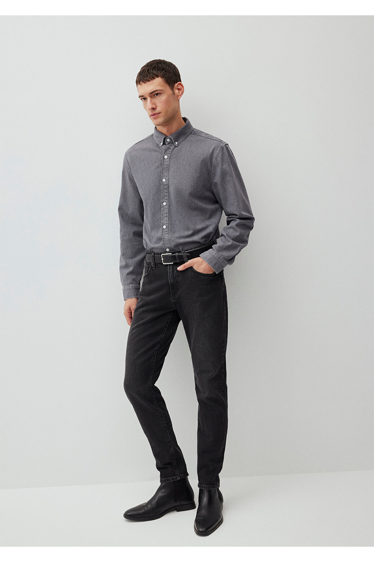 London Classic Denim Antrasit Smoke Jean Pantolon 0010172-87848