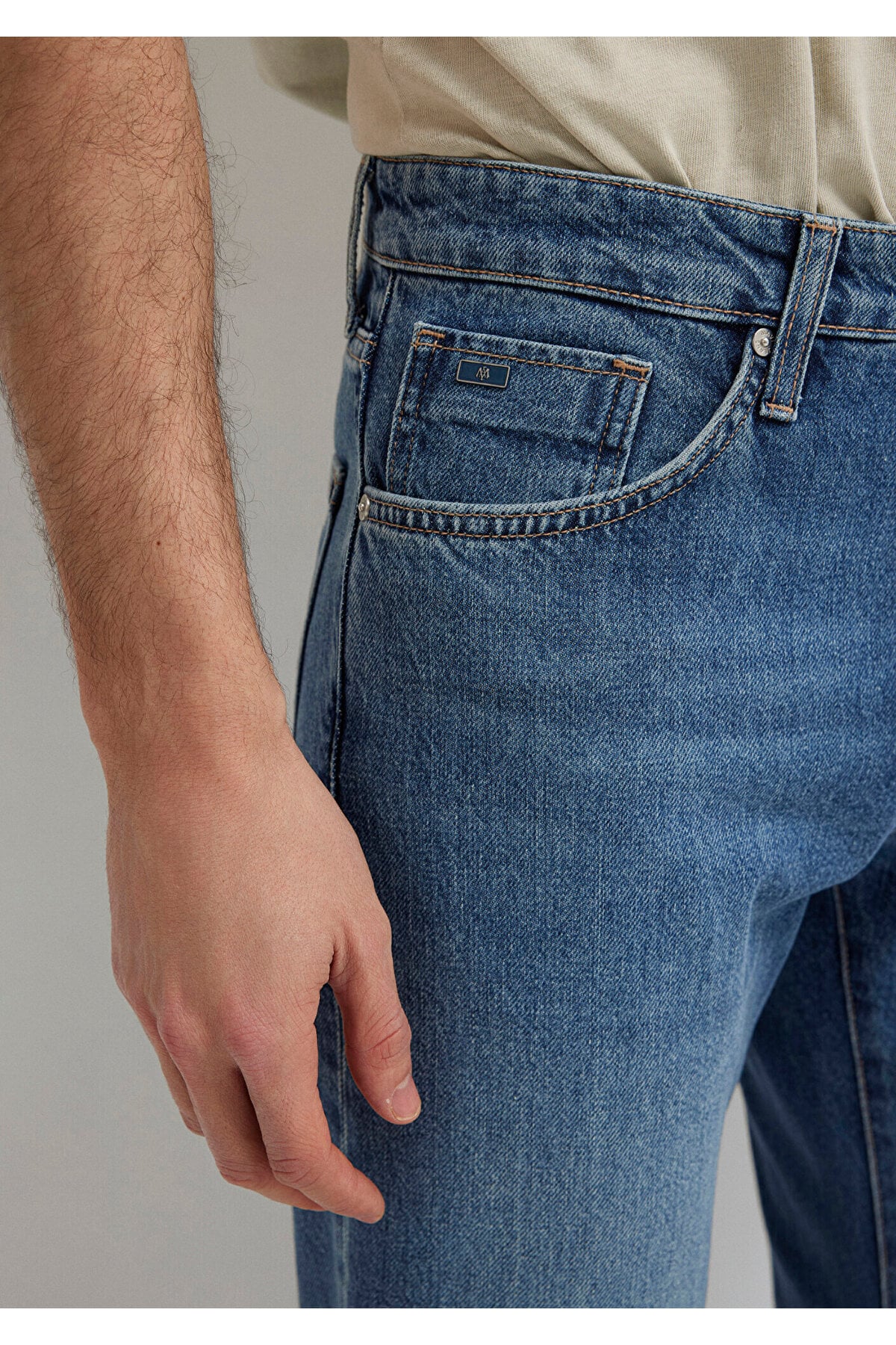 London Classic Denim Koyu Jean Pantolon 0010172-A1724