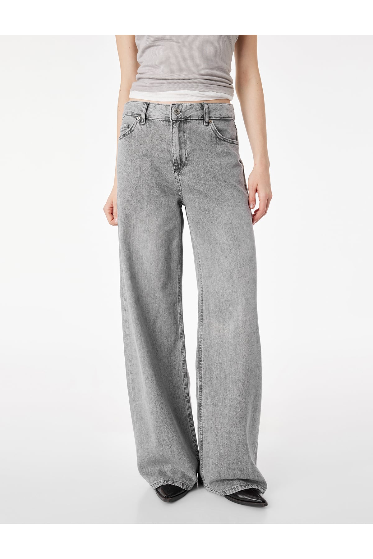 Loose Fıt Jeans Pantolon