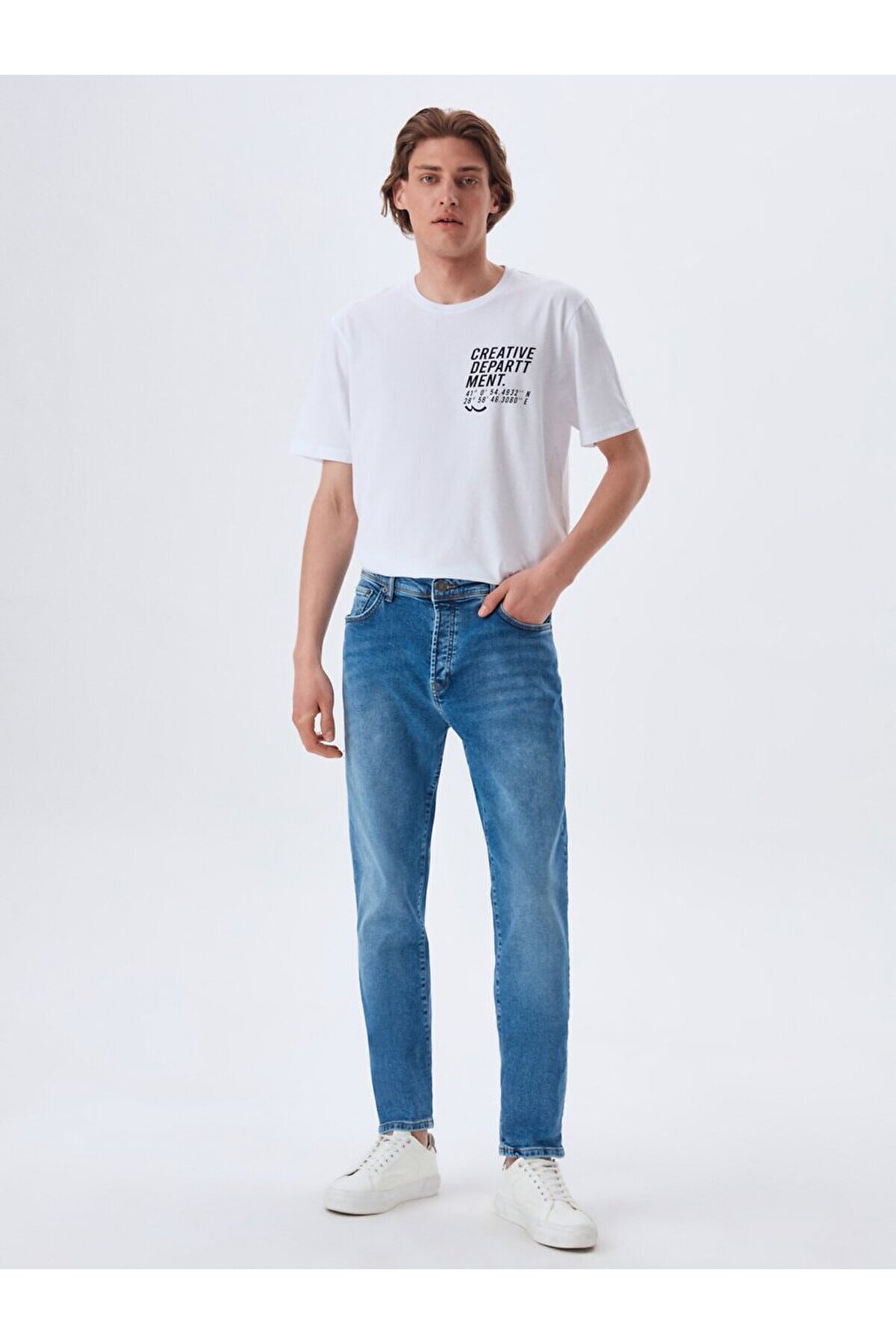Lumıs Y Mıd Rıse Orta Bel Jean Pantolon
