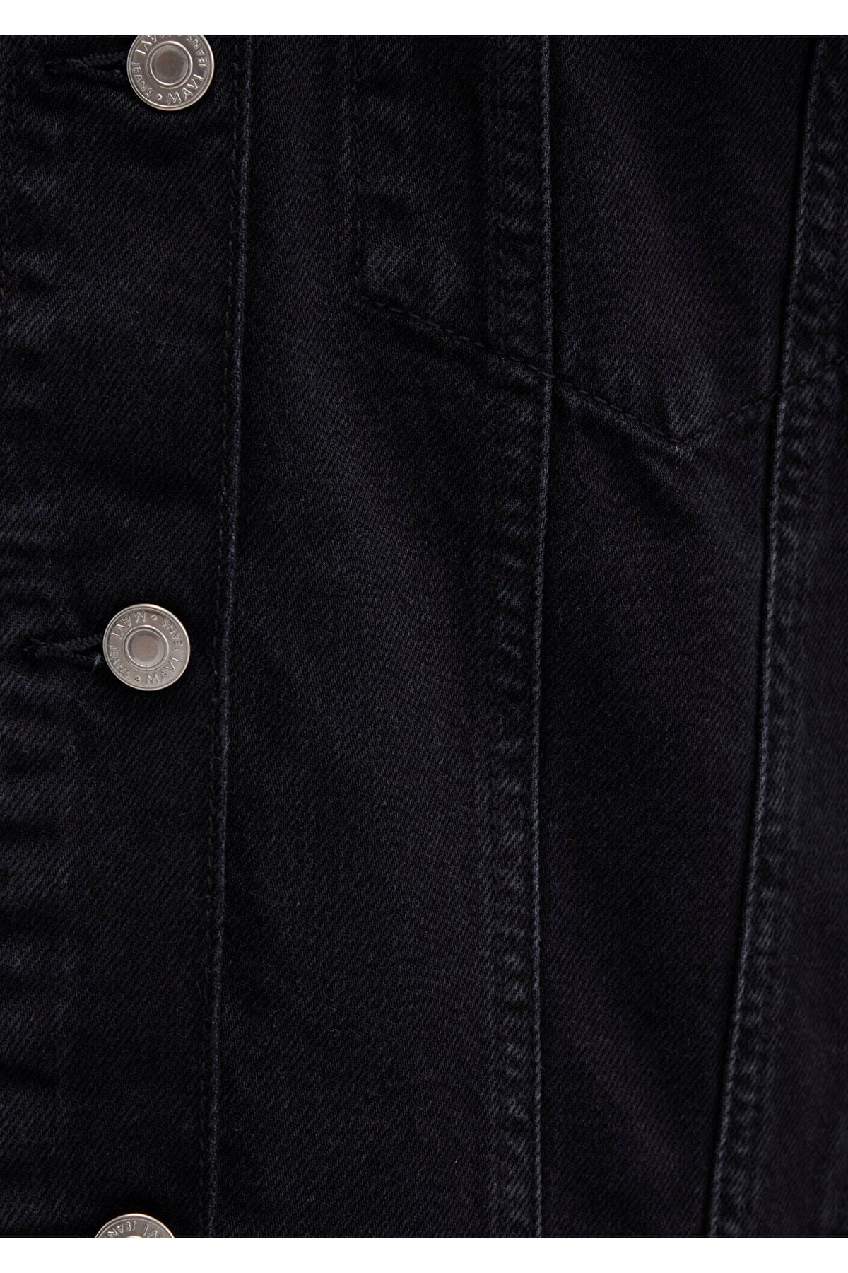 Luna 90lar Koyu Gri Jean Ceket 1110177-90547