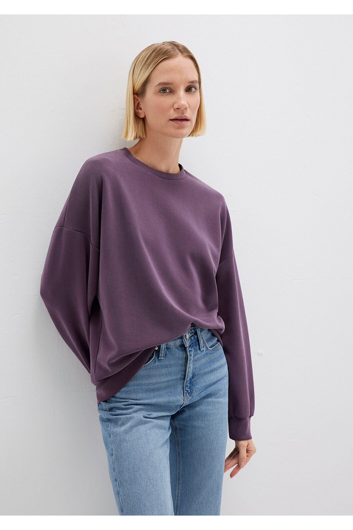 Lux Touch (TENCEL™) Modal Mor Sweatshirt 168837-70635