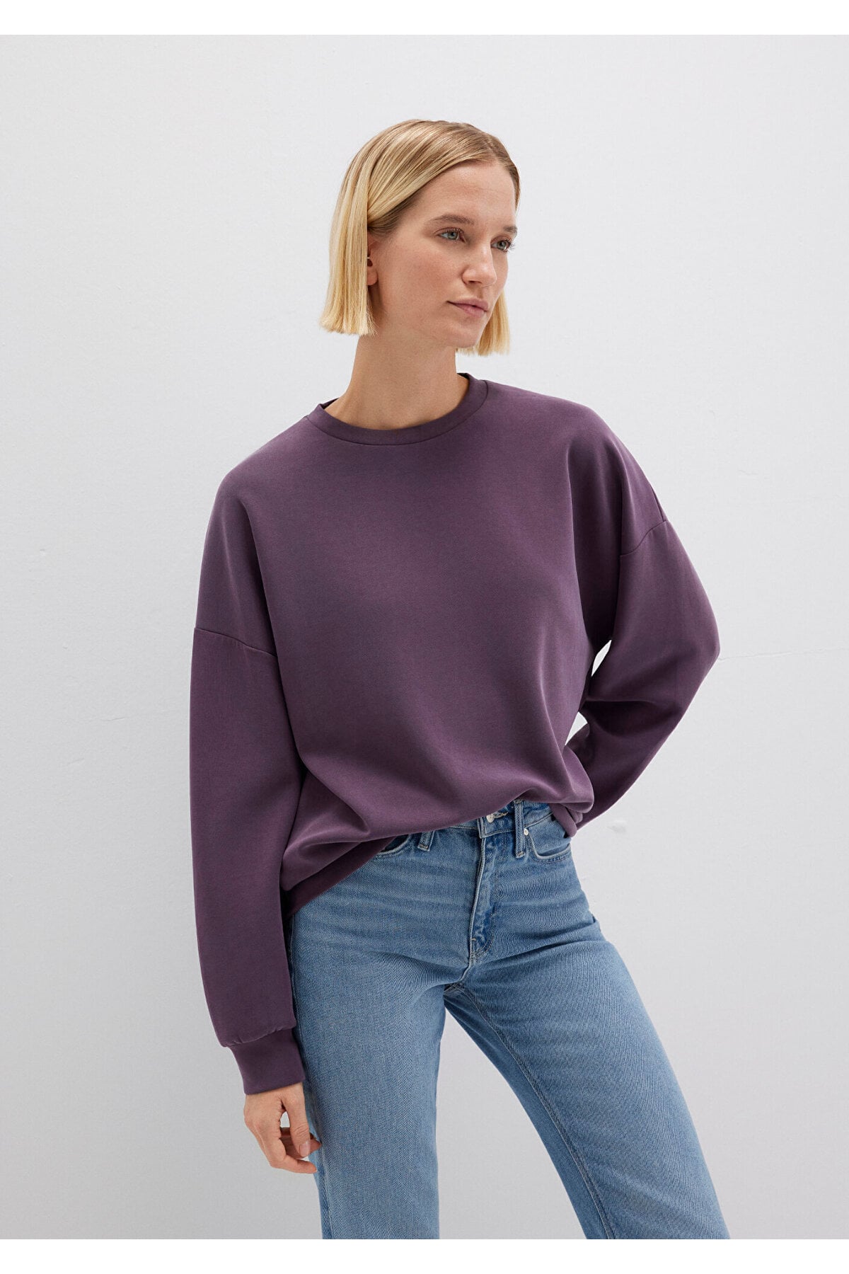 Lux Touch (TENCEL™) Modal Mor Sweatshirt 168837-70635