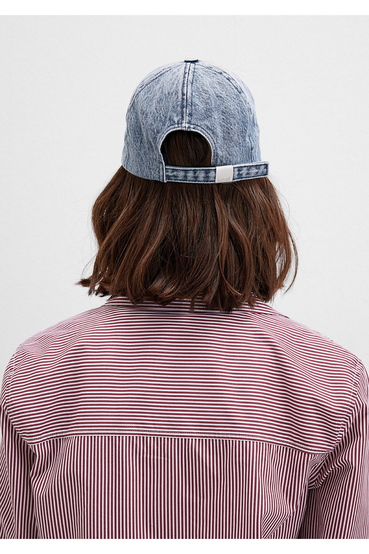 M Nakışlı Denim Şapka 1913304-84596