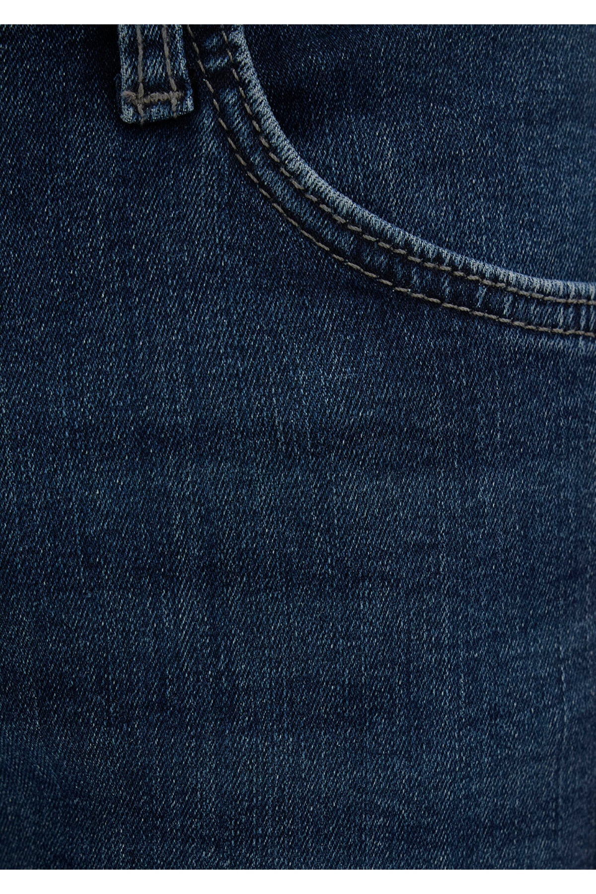 M0037885202 Martin Premium Puslu Koyu Jean Pantolon Erkek Kot Pantolon LACİVERT