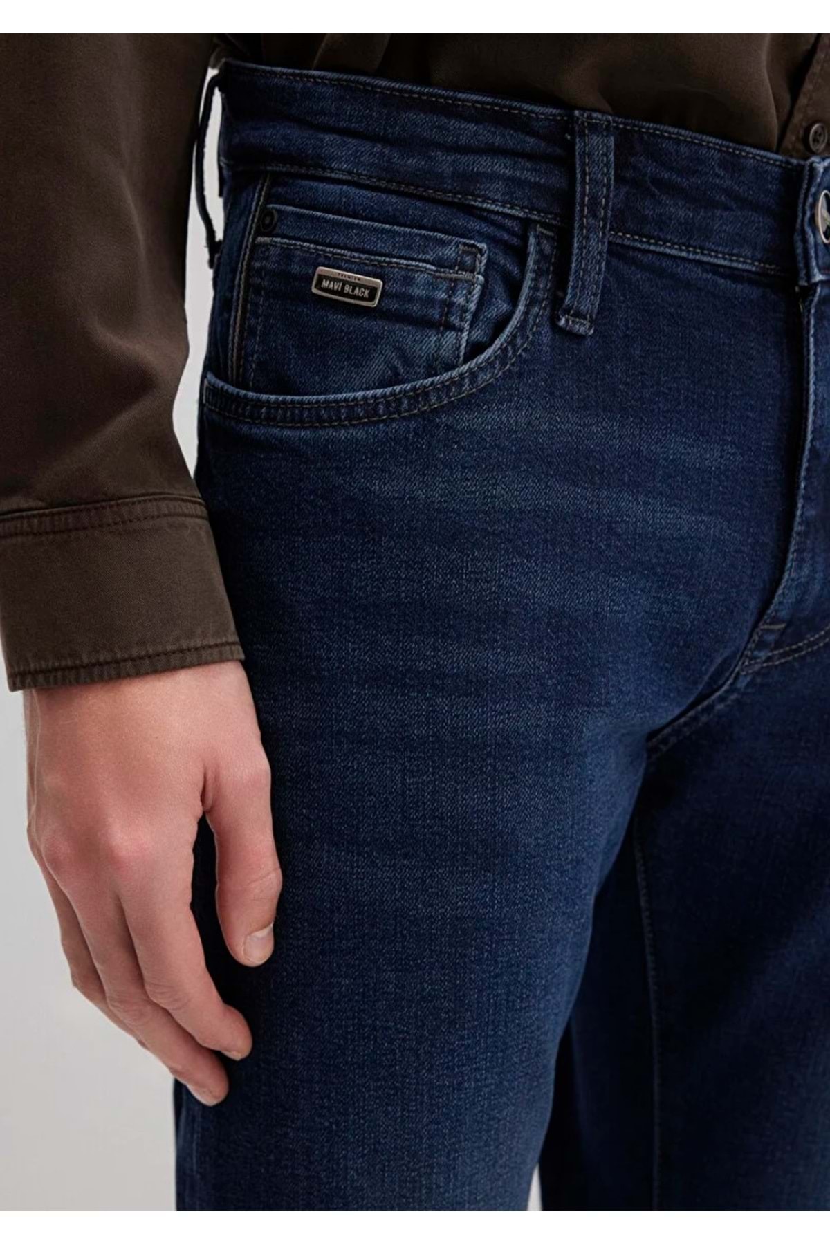 M0042290 Jake Classic Denim Koyu Jean Pantolon Erkek Kot Pantolon