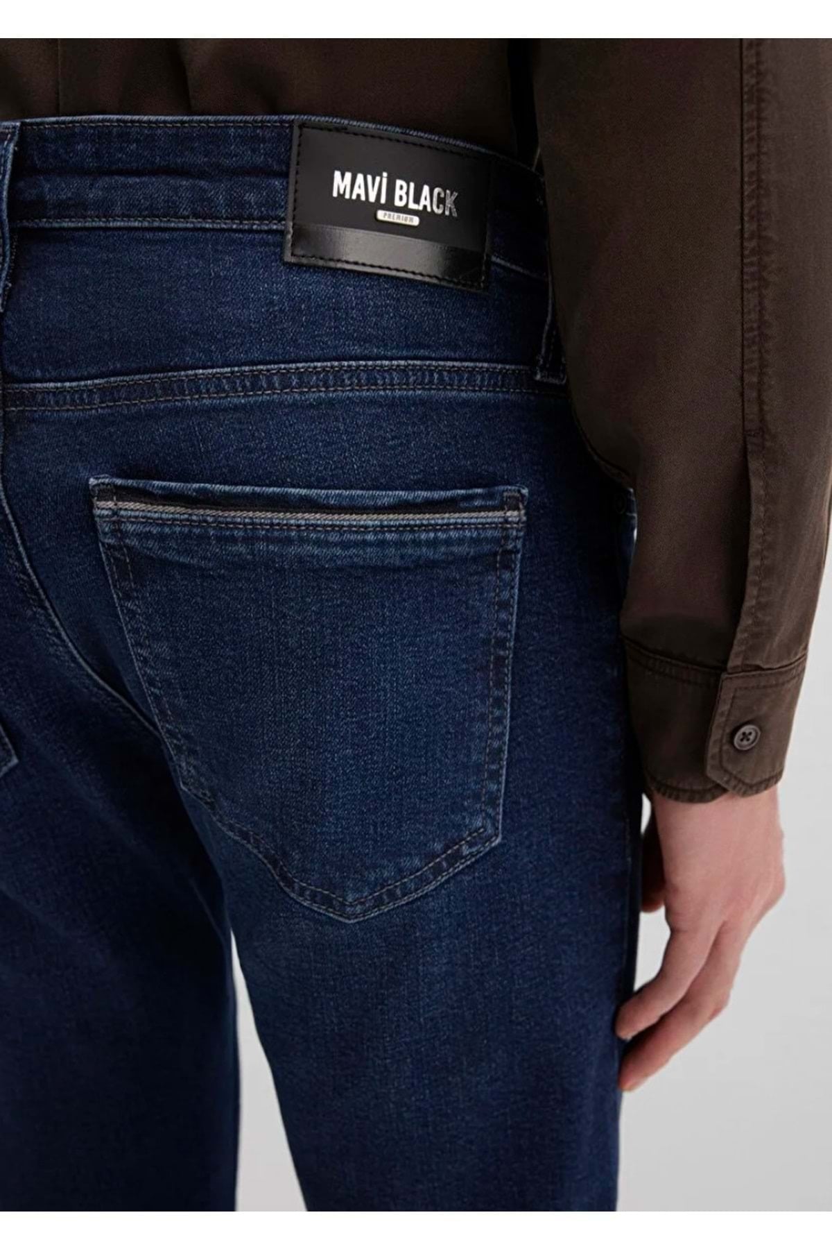 M0042290 Jake Classic Denim Koyu Jean Pantolon Erkek Kot Pantolon