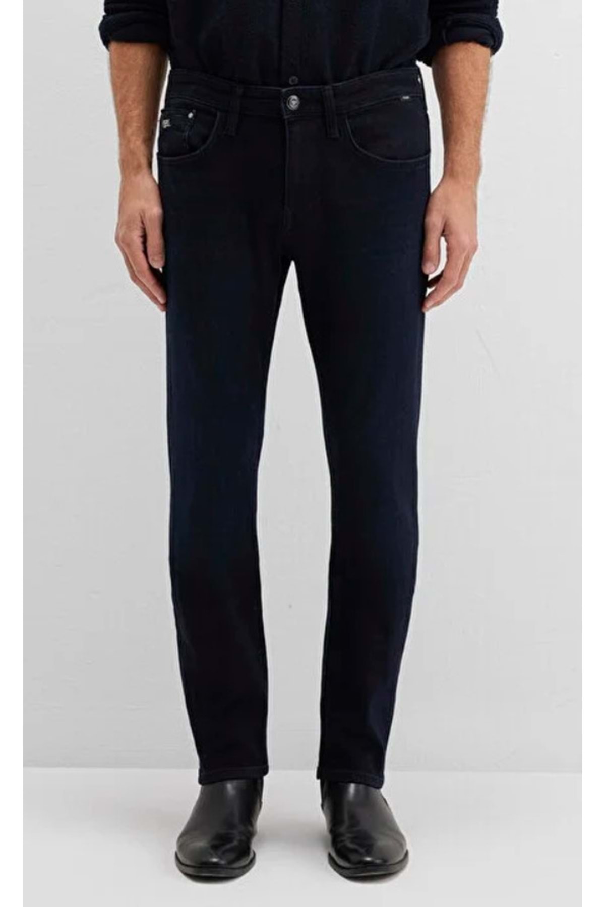 M0042291241 Jake Lux Black Koyu Gece Mavisi Jean Pantolon Erkek Kot Pantolon LACİVERT