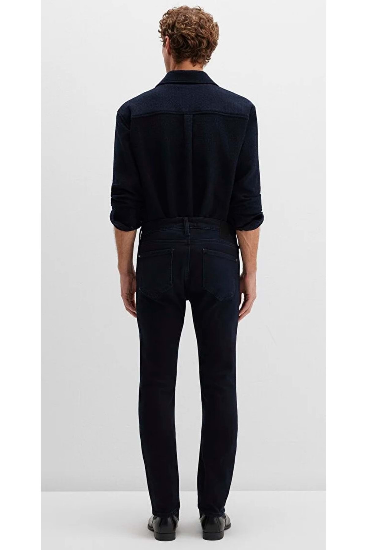 M0042291241 Jake Lux Black Koyu Gece Mavisi Jean Pantolon Erkek Kot Pantolon LACİVERT