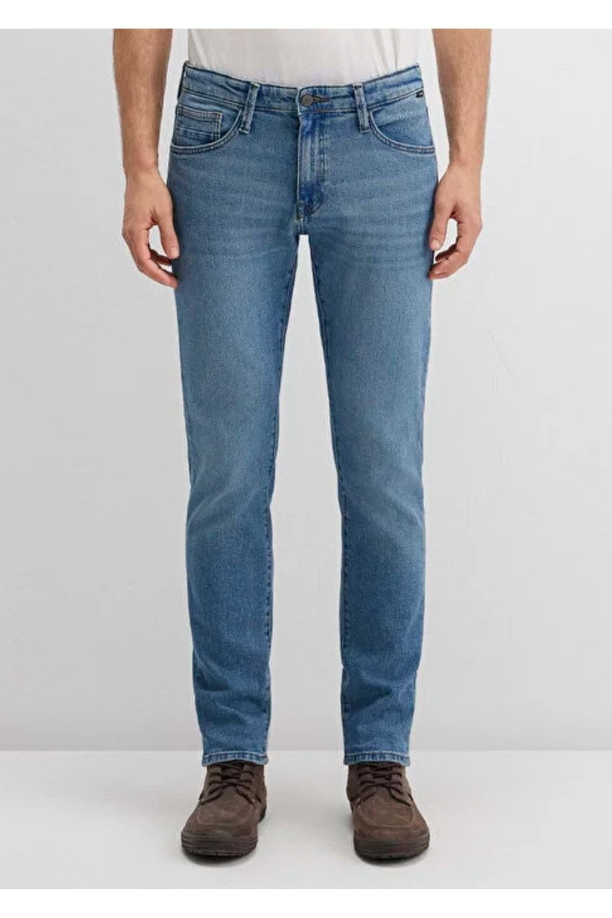M0042490984 James 90lar Indigo Mavisi Jean Pantolon Erkek Kot Pantolon
