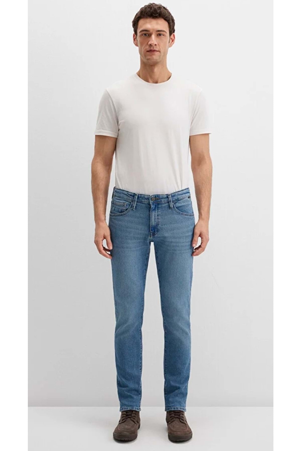 M0042490984 James 90lar Indigo Mavisi Jean Pantolon Erkek Kot Pantolon