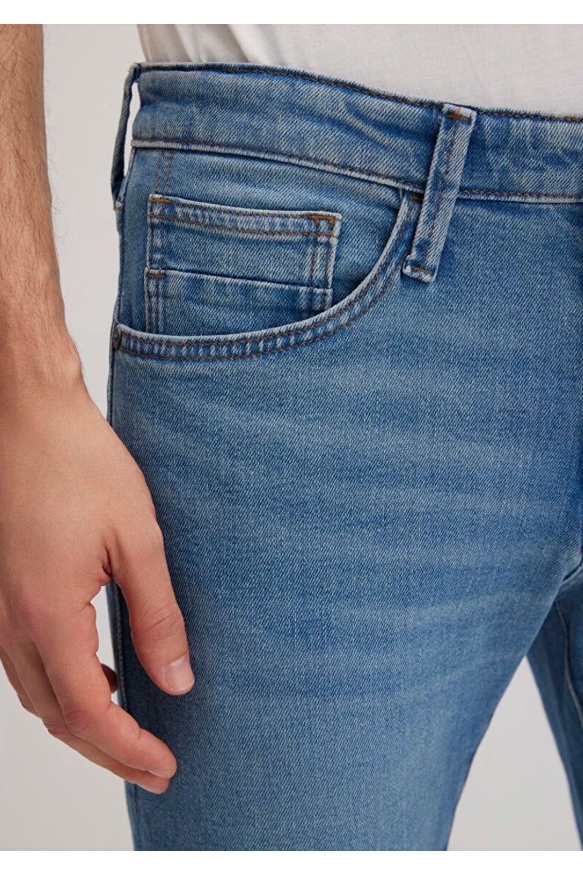 M0042490984 James 90lar Indigo Mavisi Jean Pantolon Erkek Kot Pantolon