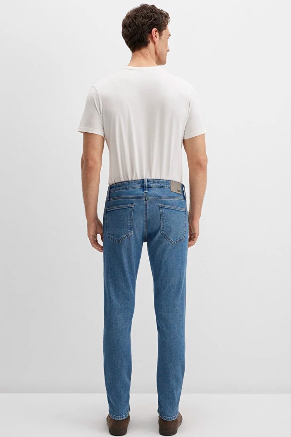 M0042490984 James 90lar Indigo Mavisi Jean Pantolon Erkek Kot Pantolon