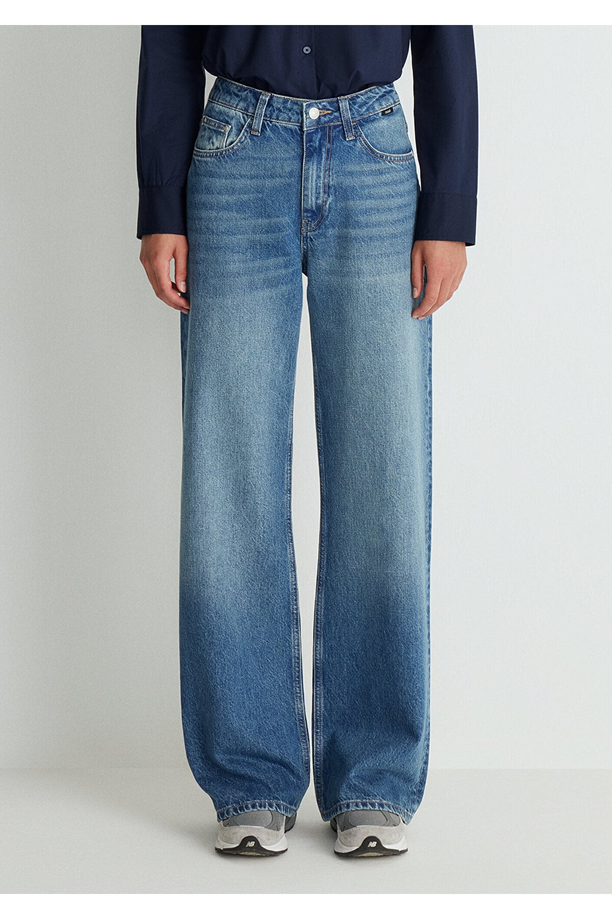 Malibu Real Blue Vintage Indigo Mavisi Jean Pantolon 1010152-87779