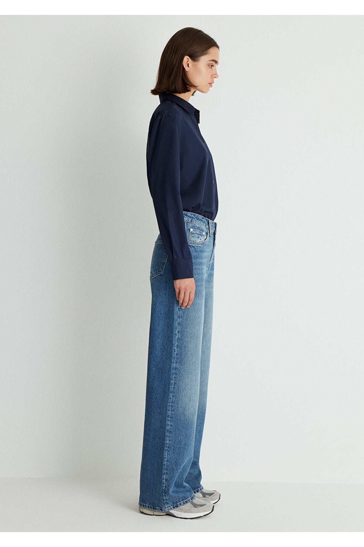 Malibu Real Blue Vintage Indigo Mavisi Jean Pantolon 1010152-87779