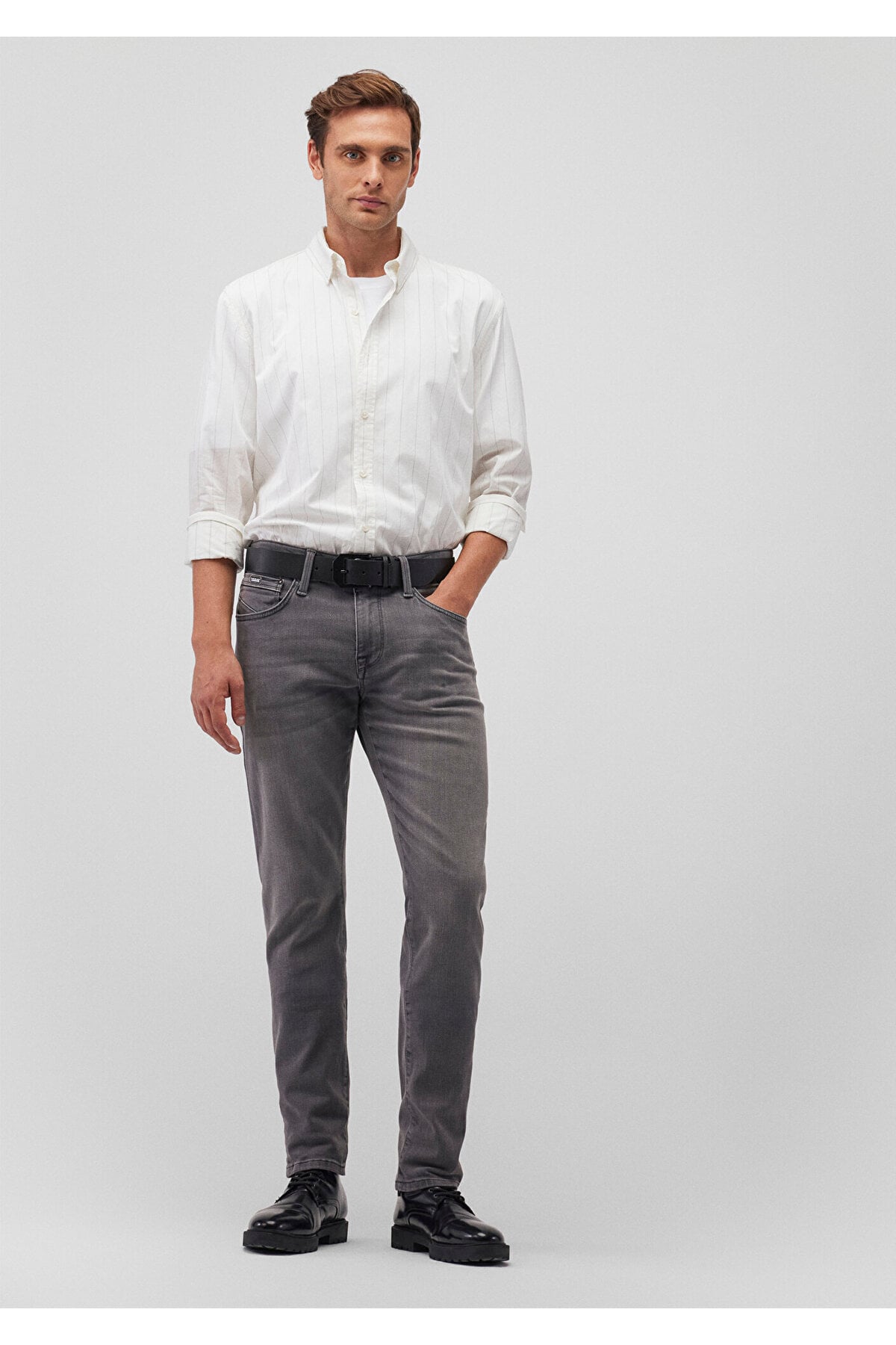 Marcus Black Açık Gri Jean Pantolon 0035132195