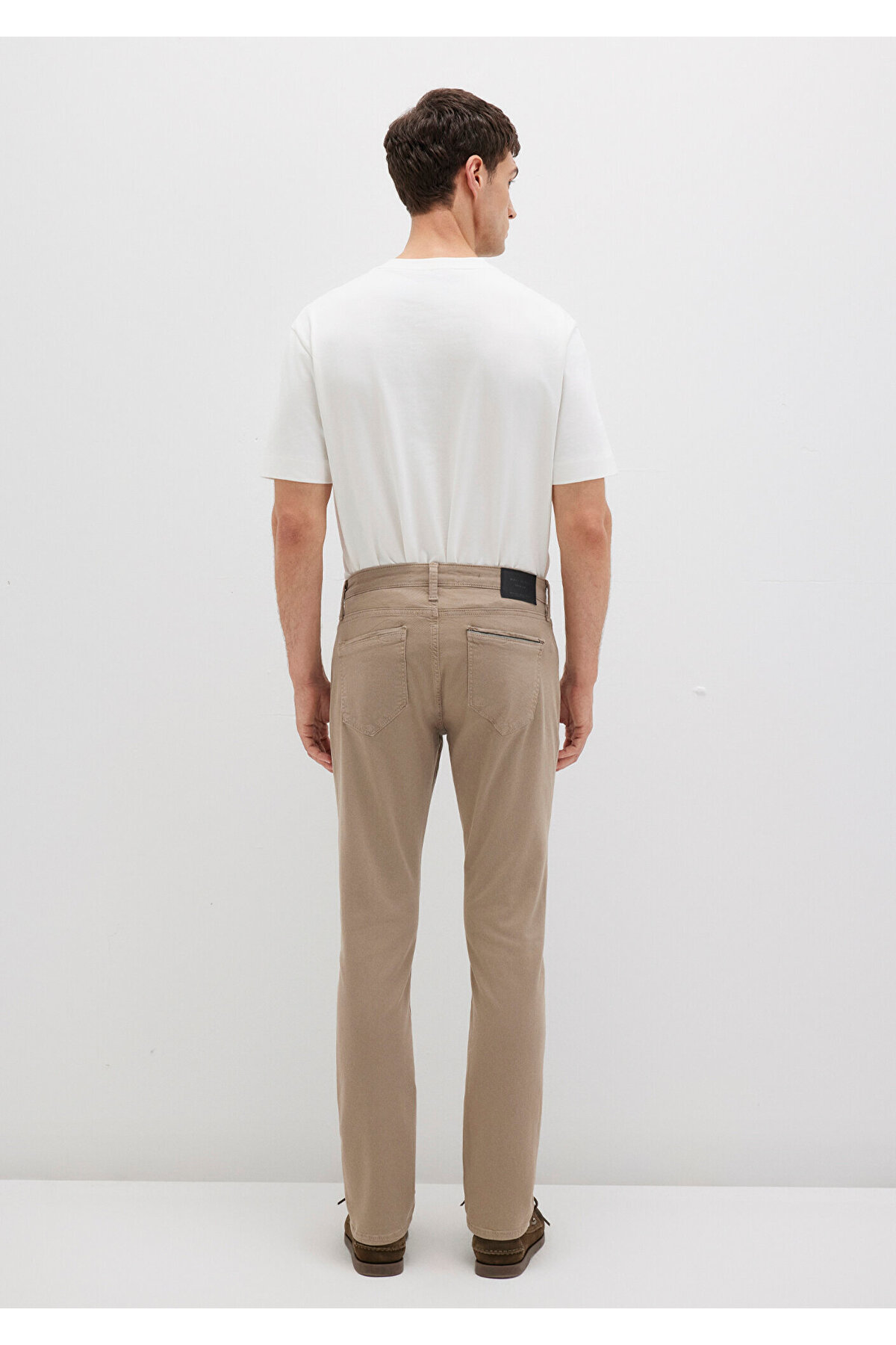 Marcus Black Bej Gabardin Pantolon 0035190689
